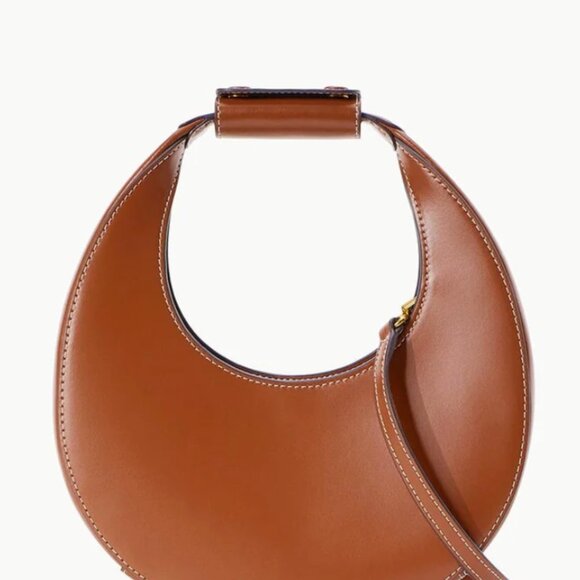 Staud Mini Moon Bag in Tan - Picture 2 of 10